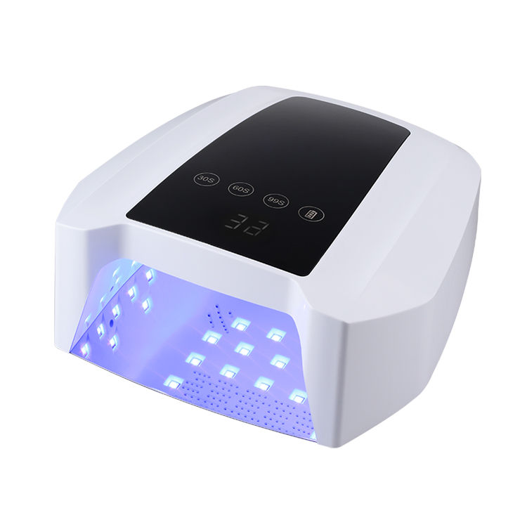 72W Cordless Nail Lamp Dryer Curing UV LED Gel Poli