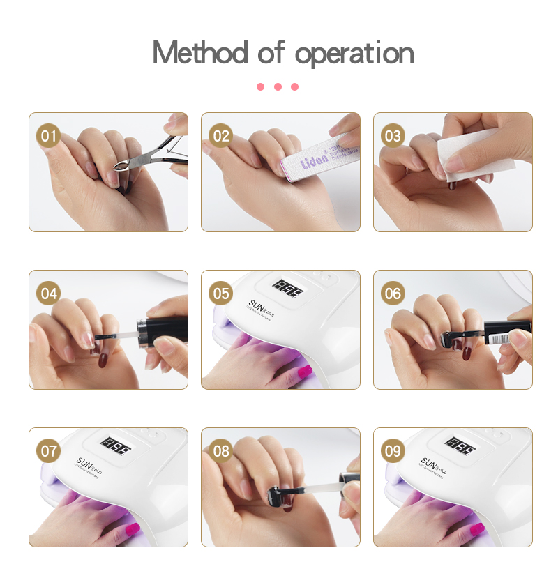 use guide of uv led lamp nail dryer